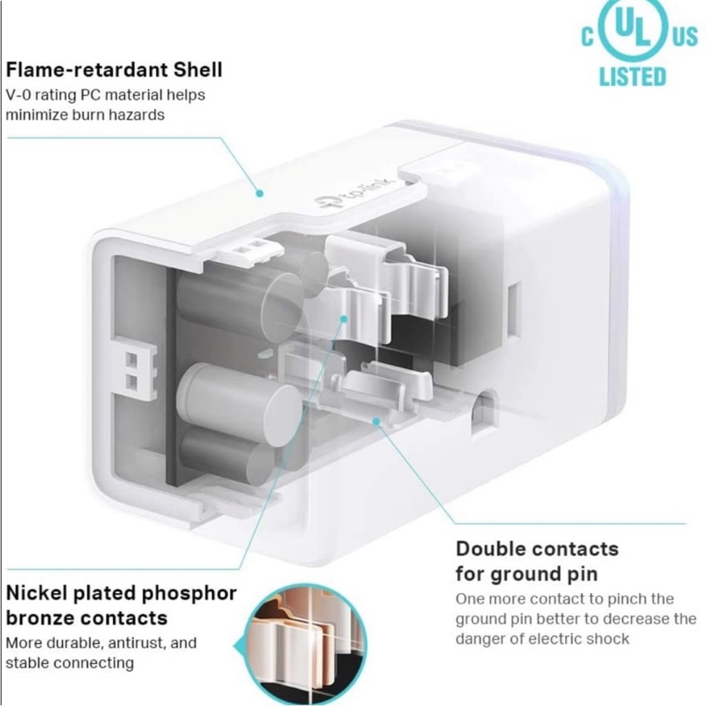 Kasa Smart Plug Mini with Energy Monitoring, Smart Home Wi-Fi Outlet - Picture 4 of 15